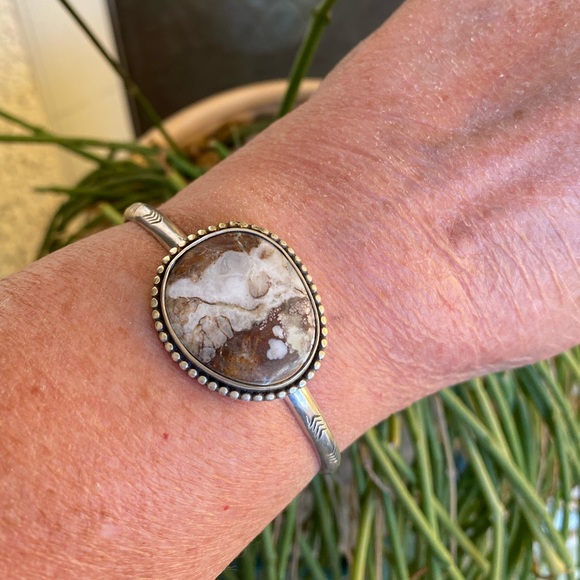 Wildhorse Sterling Stacker Cuff - Picture 3 of 3